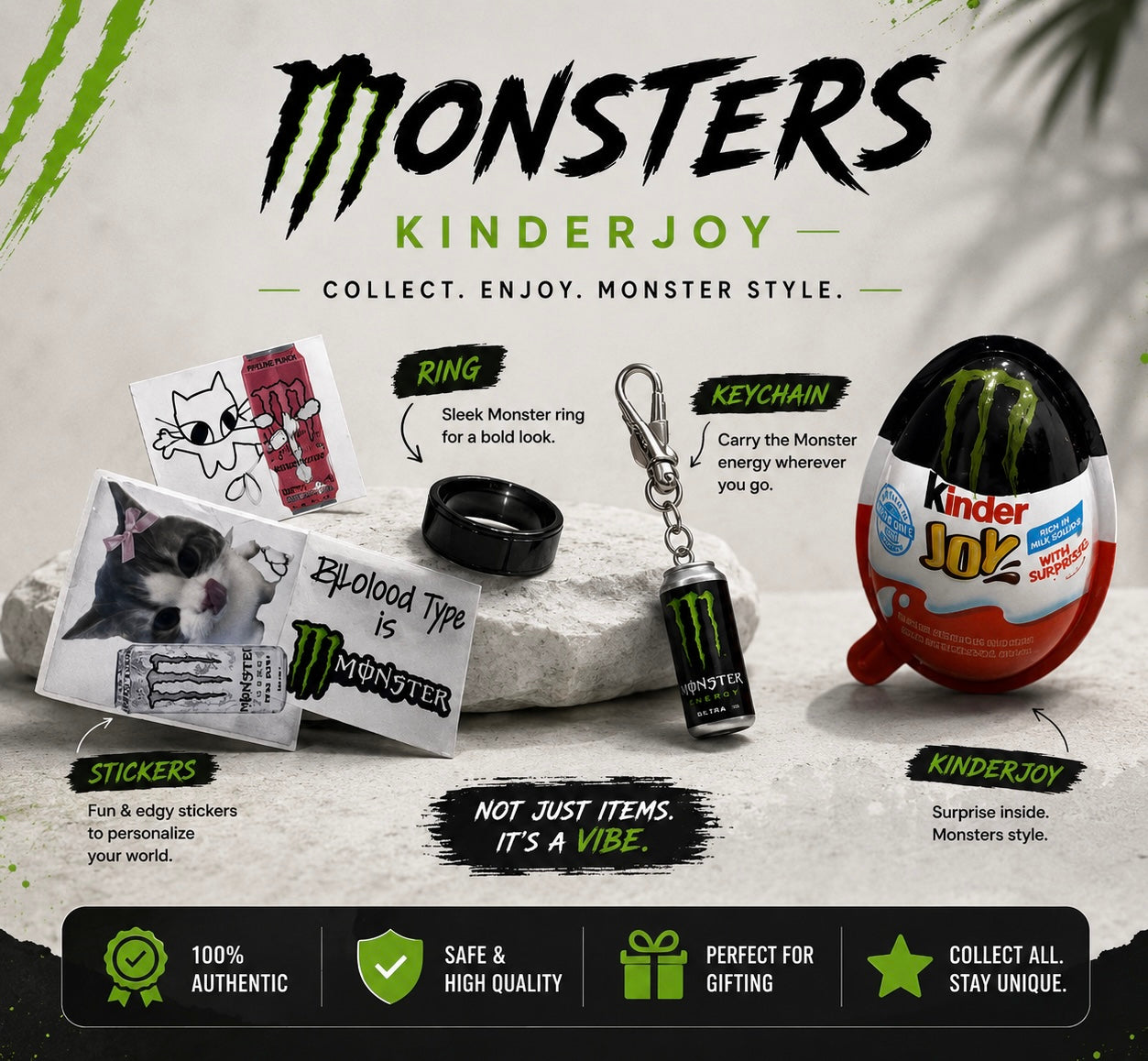 Monsters kinderjoy