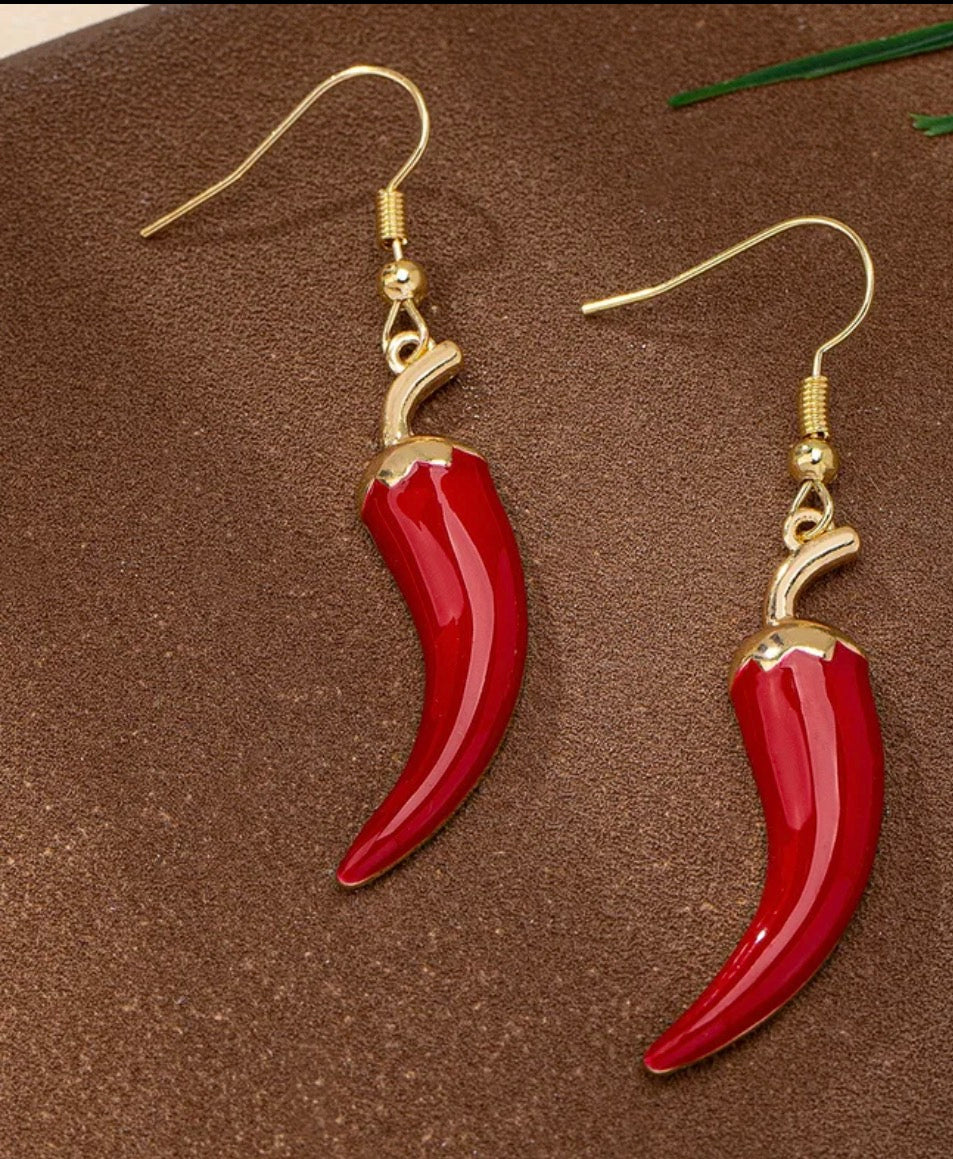 Mirchi earrings 🌶️