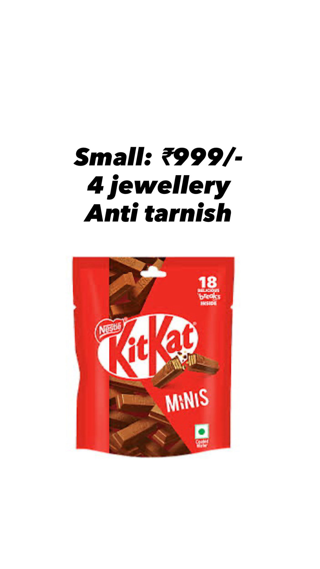 Mystery kitkat jewellery