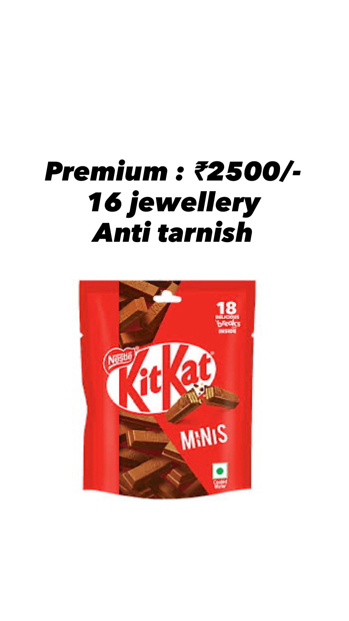 Mystery kitkat jewellery