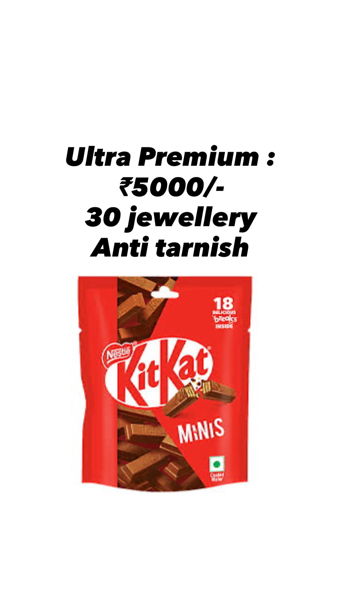 Mystery kitkat jewellery